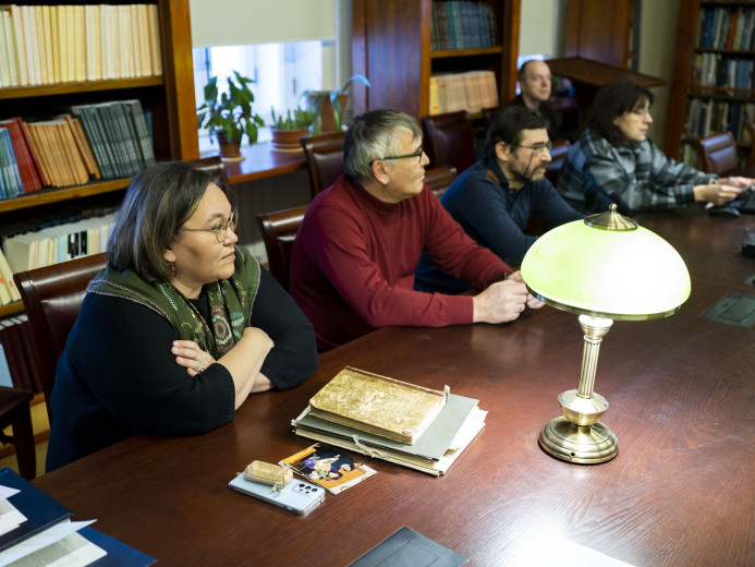 19 декабря в читальном зале библиотеки МАЭ РАН состоялся Северный антропологический семинар, посвящённый 95-летию Веры Павловны Дьяконовой, этнографа, археолога, исследовательницы этнографии народов Южной Сибири