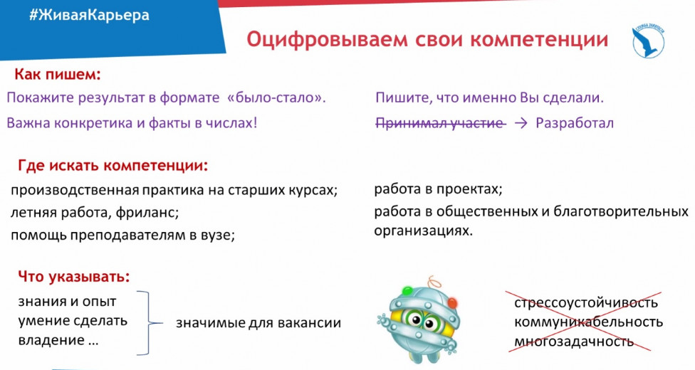 Герценовцам рассказали, как эффективно искать работу