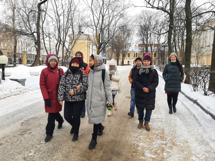 В Герценовском университете прошли практику студенты СВФУ им. М. К. Аммосова