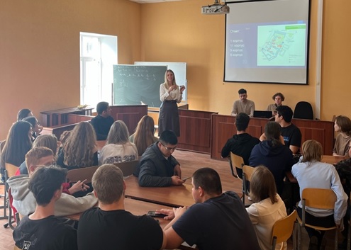 На юридическом факультете продолжается цикл мероприятий по адаптации студентов 1 курса 