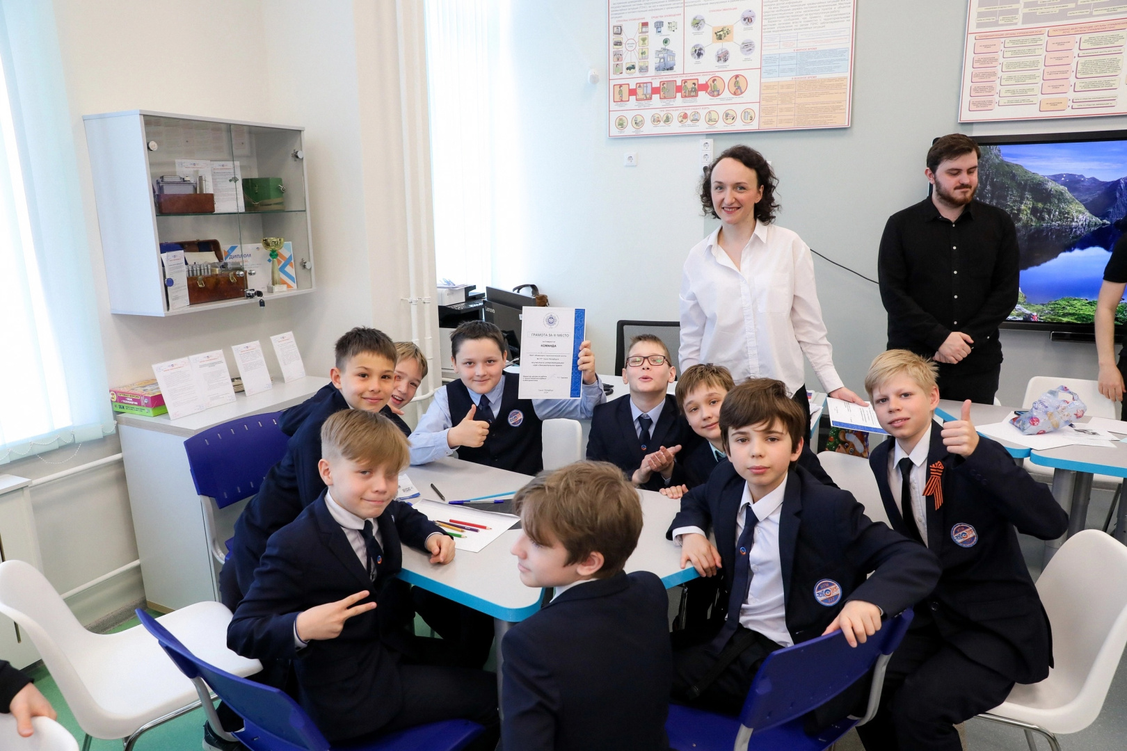 В инженерно-технологической школе №777 г. Санкт-Петербурга прошел день Герценовского университета