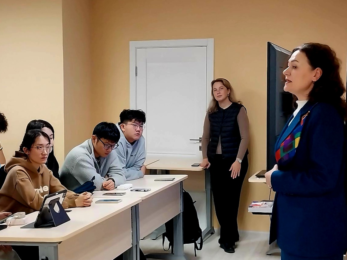 Встреча с китайскими студентами Института экономики и управления