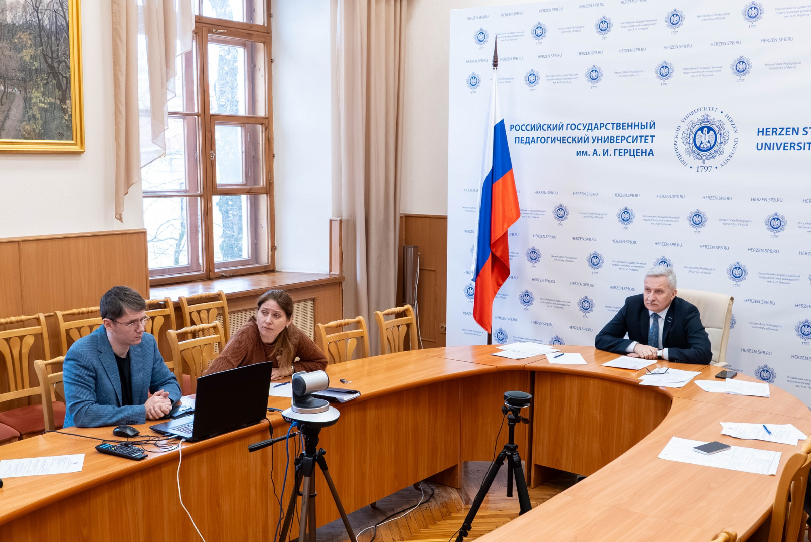 Ректор РГПУ им. А. И. Герцена предложил создать банк исследований о формировании безопасной образовательной среды