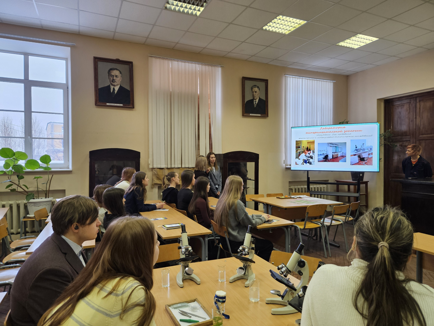 11 февраля 2026 года на факультете биологии стартовала очередная сессия Герценовских сред