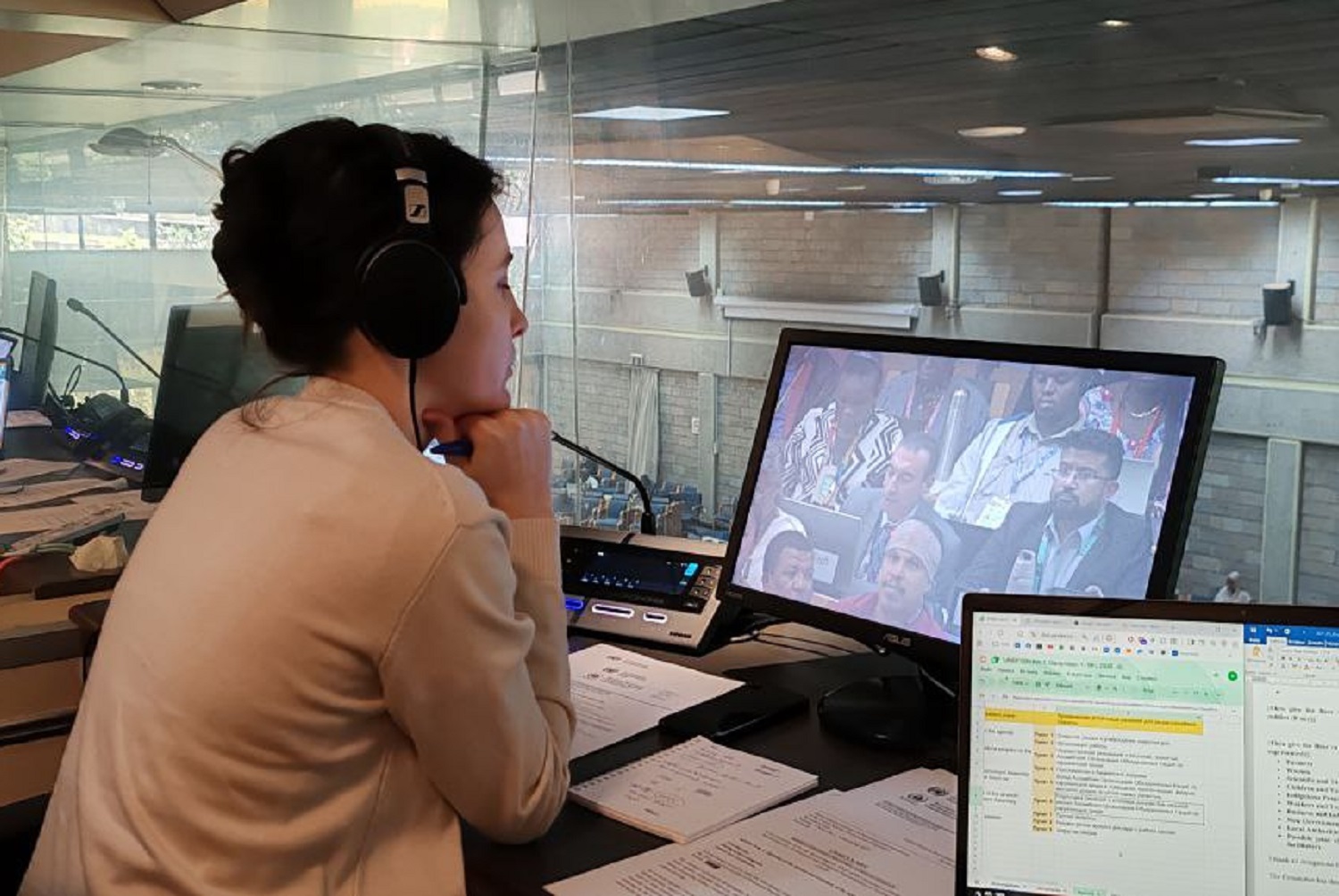 Выпускники Высшей школы перевода РГПУ им. А. И. Герцена завершили стажировку в Отделении ООН в Найроби