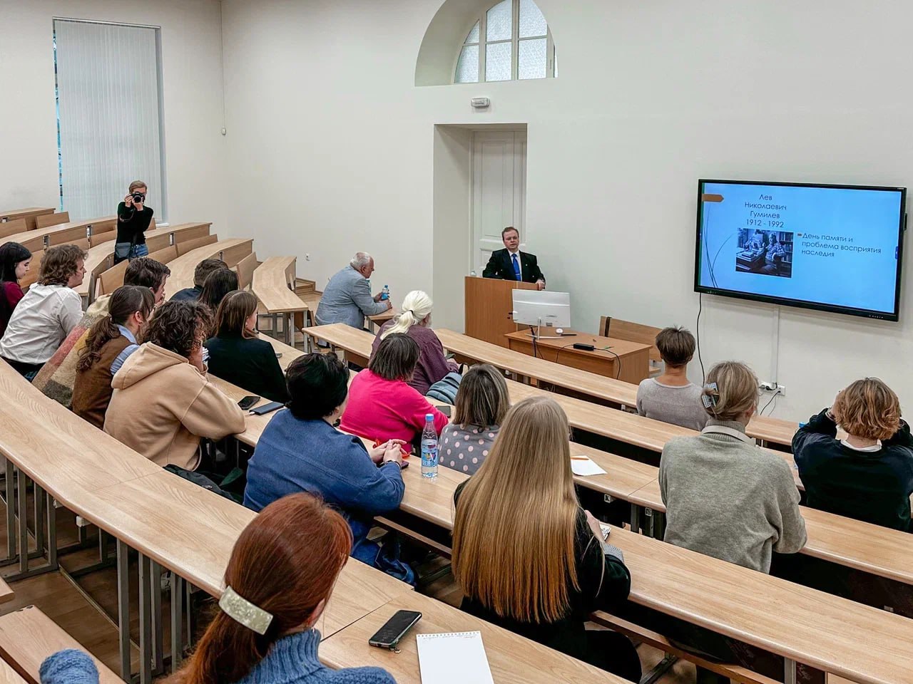Лекция «Лев Гумилёв и проблема восприятия его наследия»