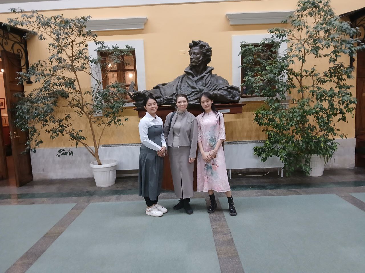 В Государственном музее А.С. Пушкина в Москве