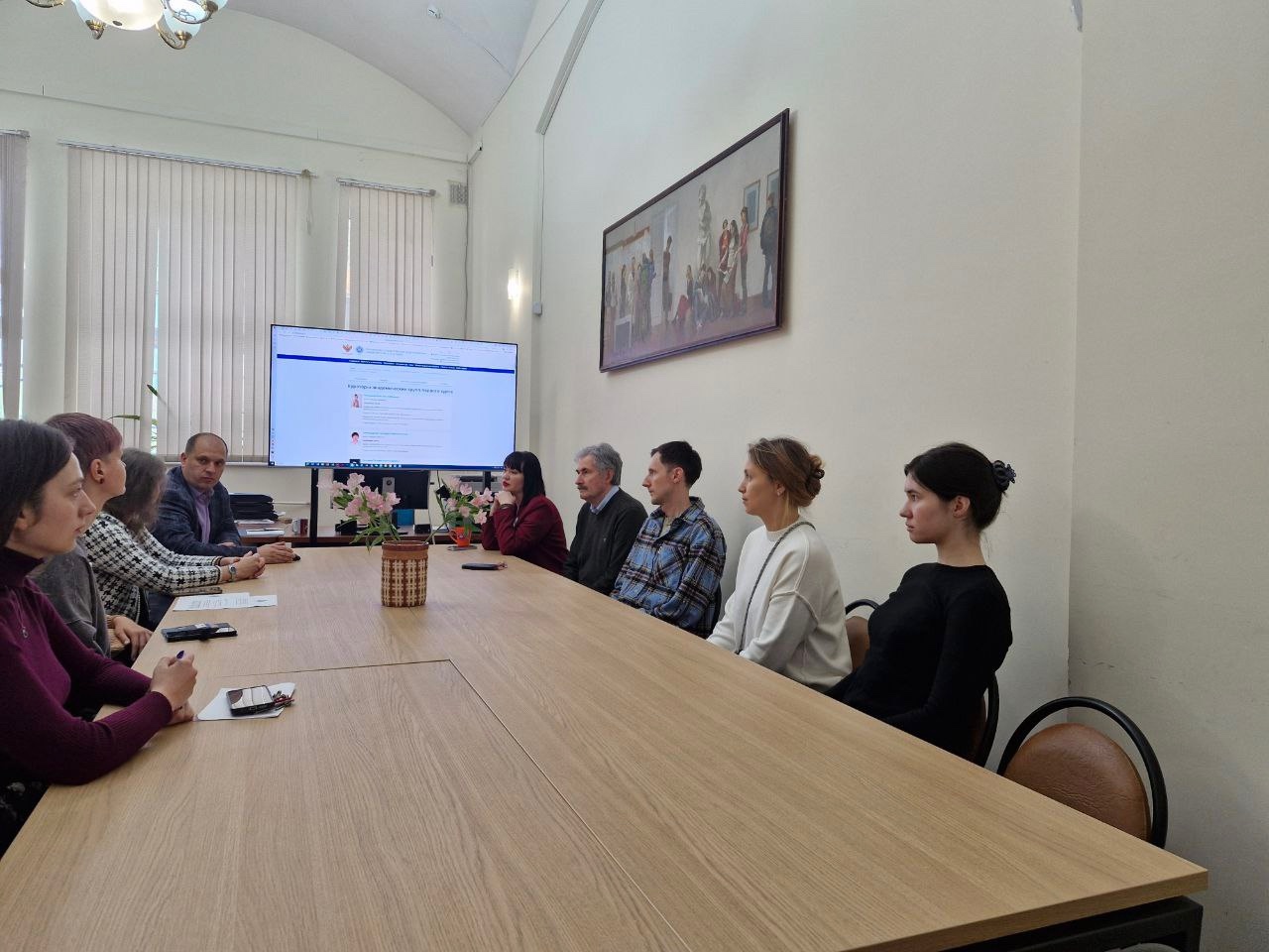 Рабочая встреча с кураторами академических групп первого курса