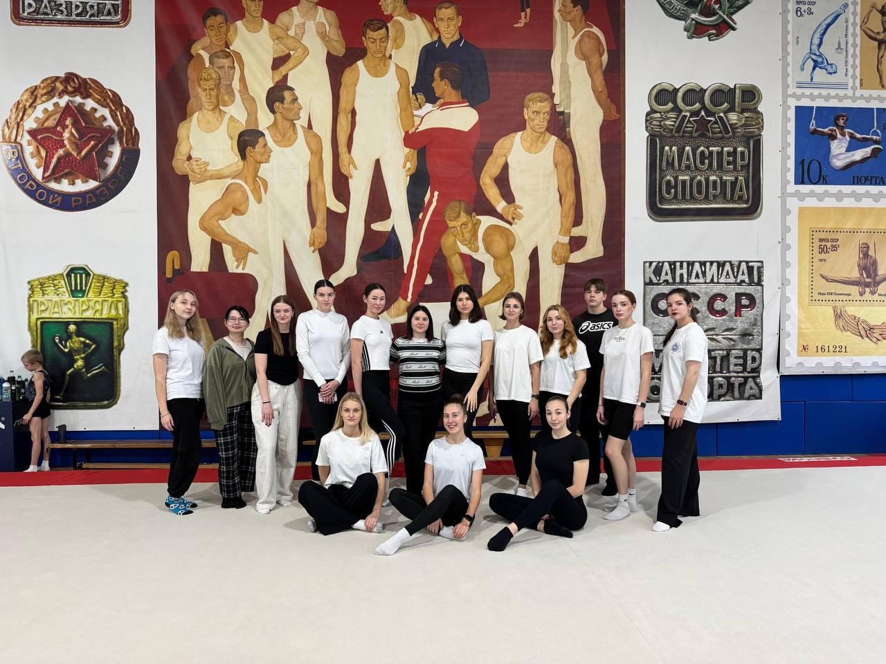 Студенты института приняли участие в судействе соревнований по спортивной гимнастике