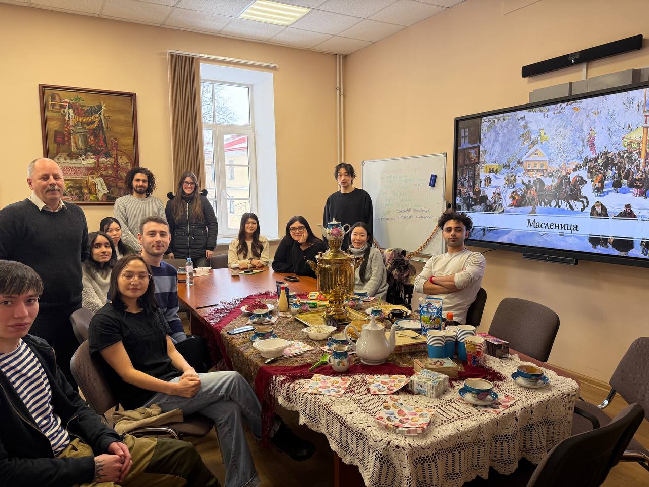 Масленица на подготовительном отделении