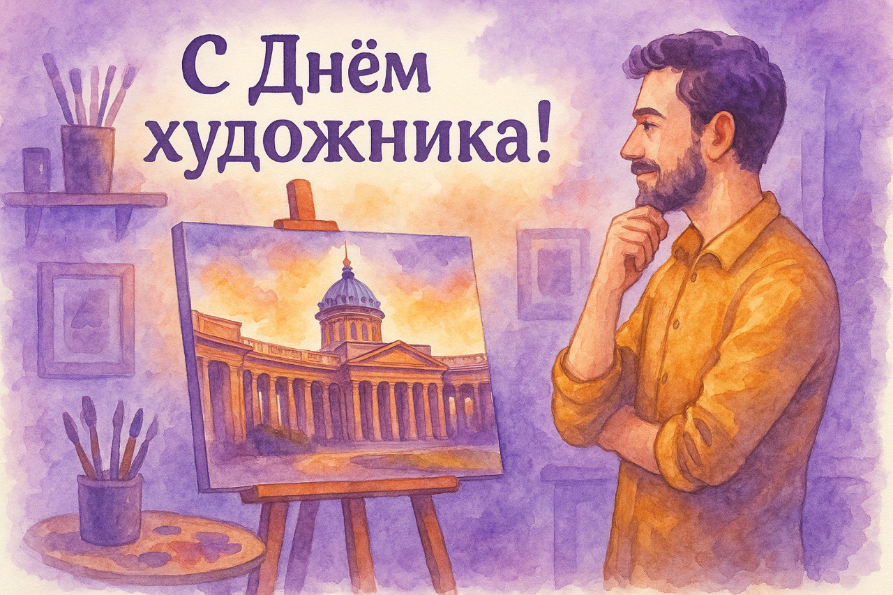 Поздравление с Днём художника от Открытого кампуса