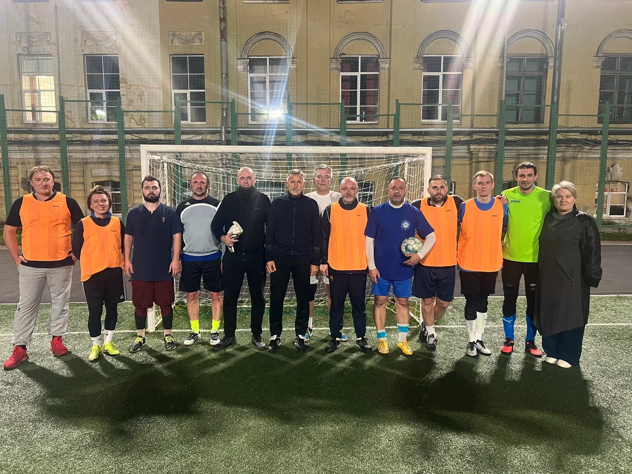В Герценовском университете прошли товарищеские встречи по футболу между командами преподавателей и администрации вуза