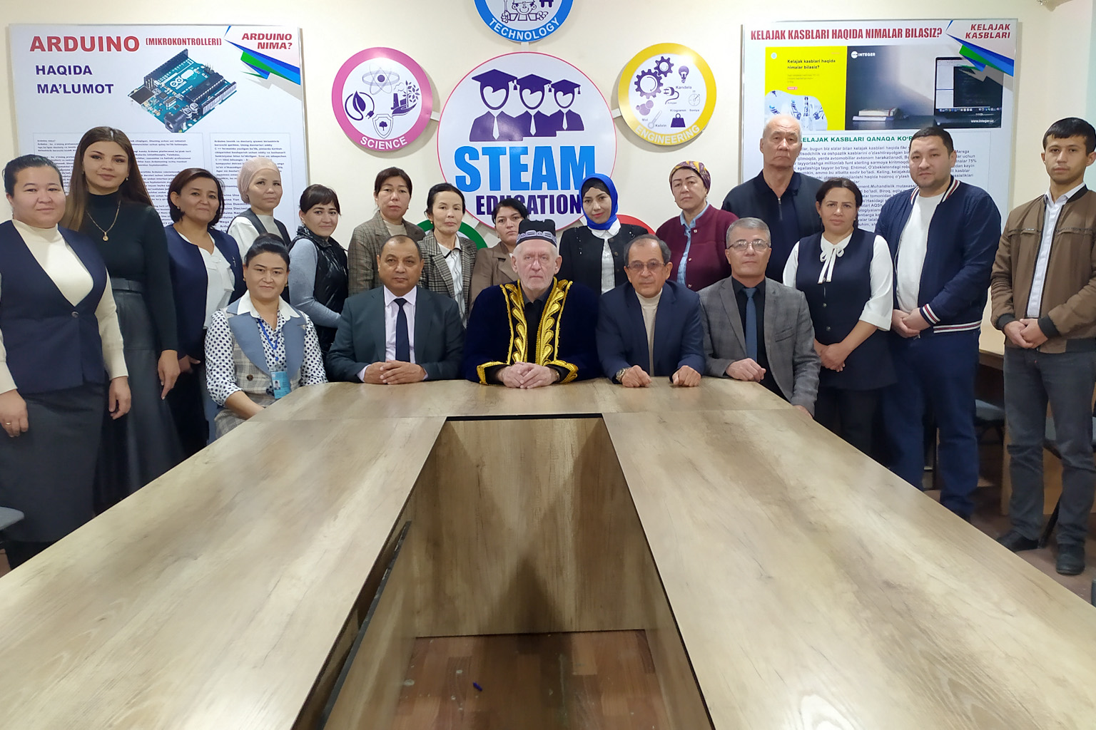 Институт физики Герценовского университета продолжает участвовать в Российско-узбекском проекте «Класс!» («Зўр!»)