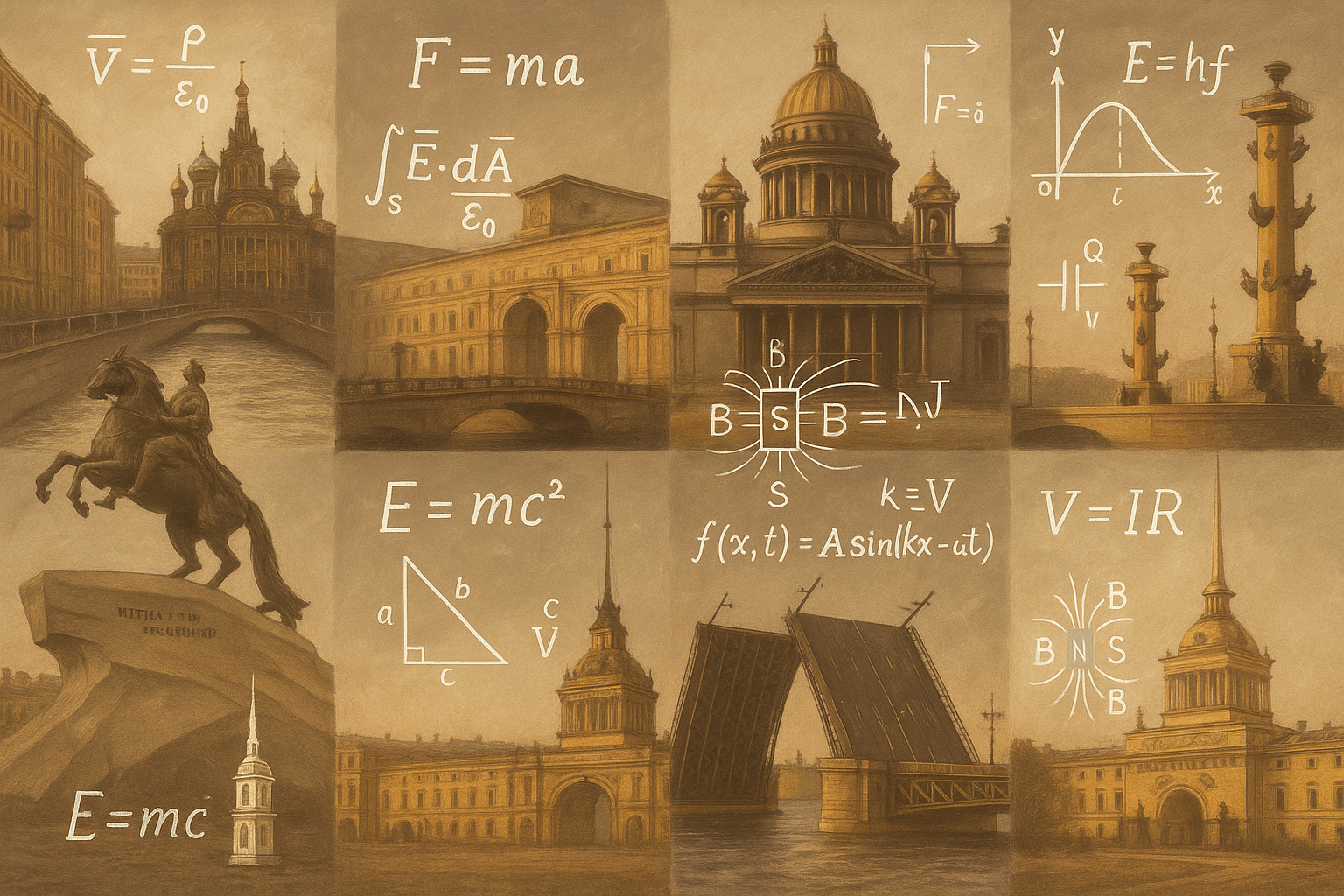Анонс. Интерактивная лекция «Петербург вчера, сегодня и завтра в вопросах и задачах по физике»