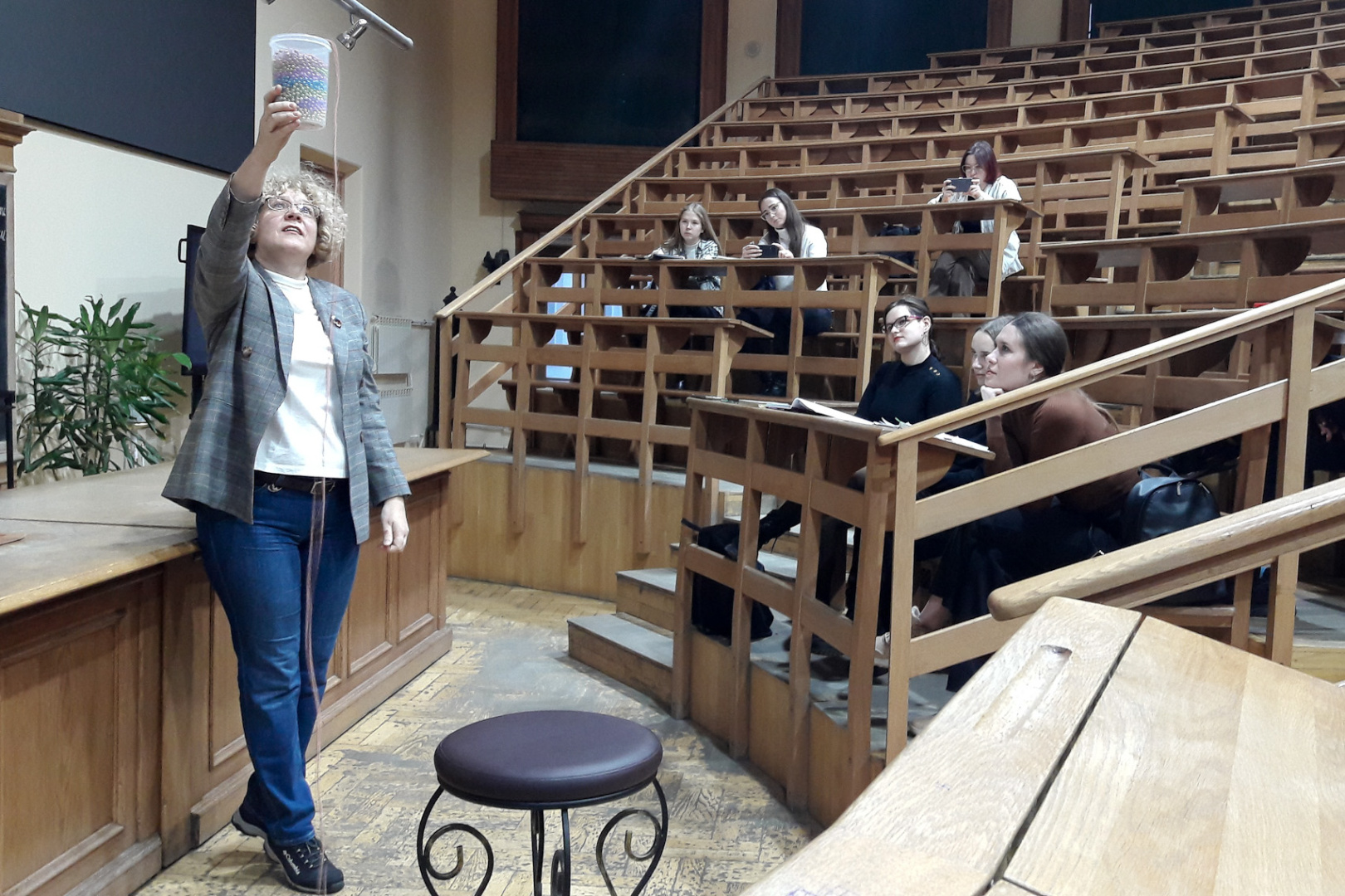 Студенты института физики стали участниками «Физического шоу» в Политехе