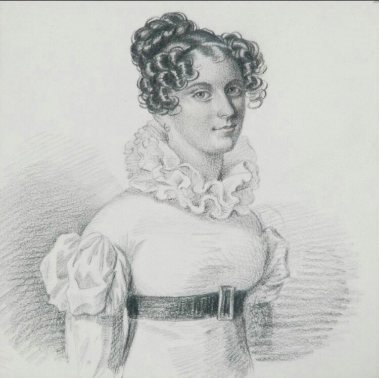 А. Ф. Оом (А.Ф. Фурман) Копия работы Хозацкой и Томсон 1989 г. с оригинала К.К. Гампельна 1818. Бумага, карандаш..jpg