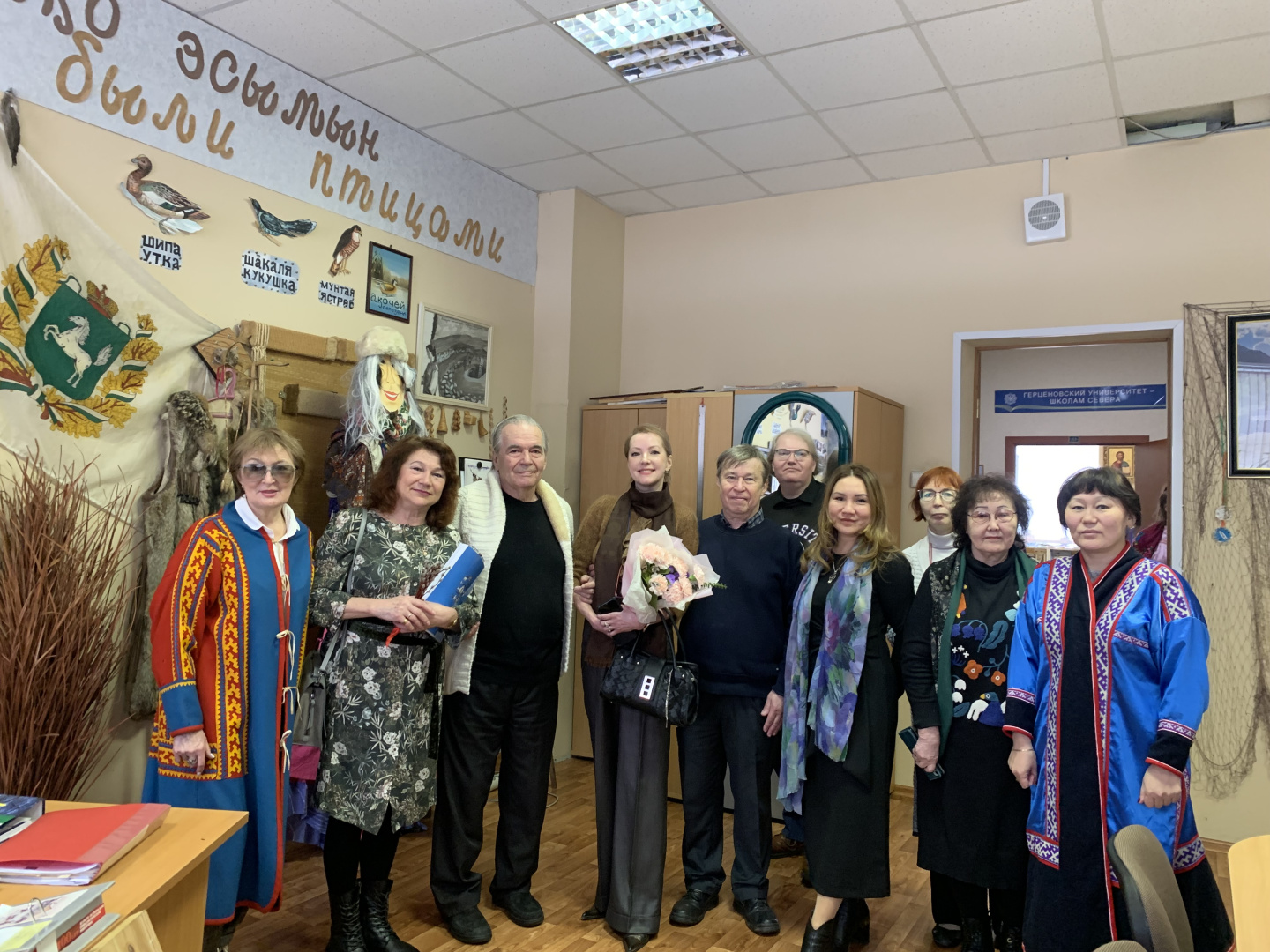 6 апреля 2023 года на кафедре уральских языков, фольклора и литературы института народов Севера состоялась Памятная встреча, посвящённая 105-летию со дня рождения Баландиной (Вахрушевой) Матрены Панкратьевны 