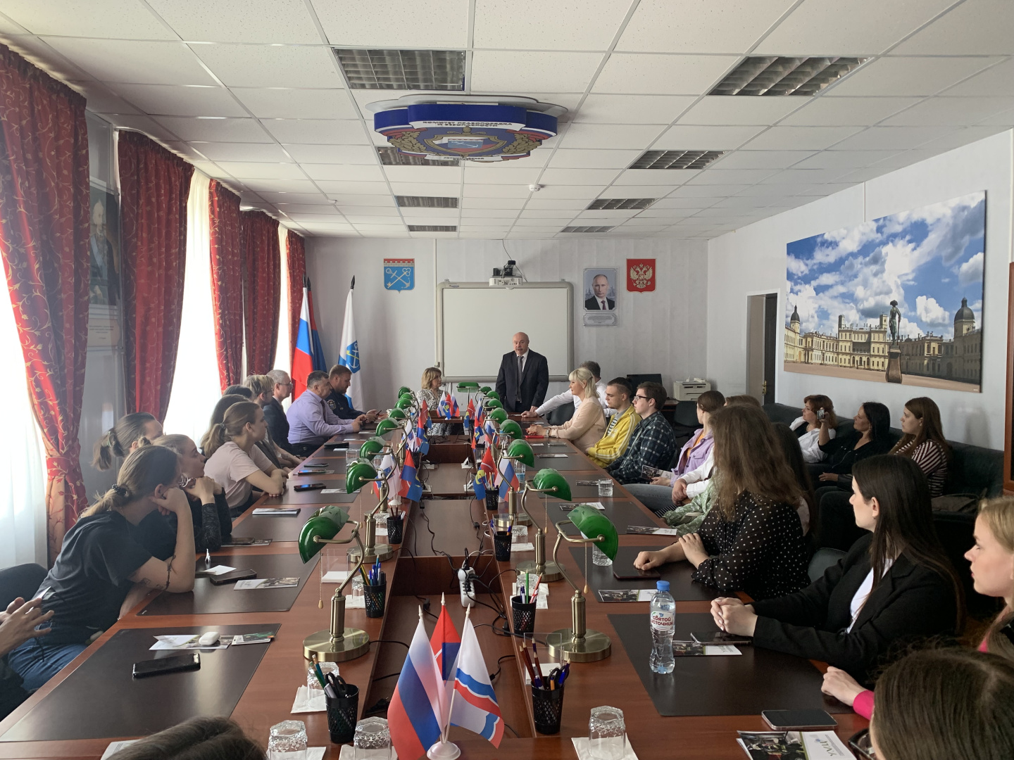 День открытых дверей для студентов факультета безопасности в ГАУ ДПО «Учебно-методический центр по гражданской обороне, чрезвычайным ситуациям и пожарной безопасности Ленинградской области»