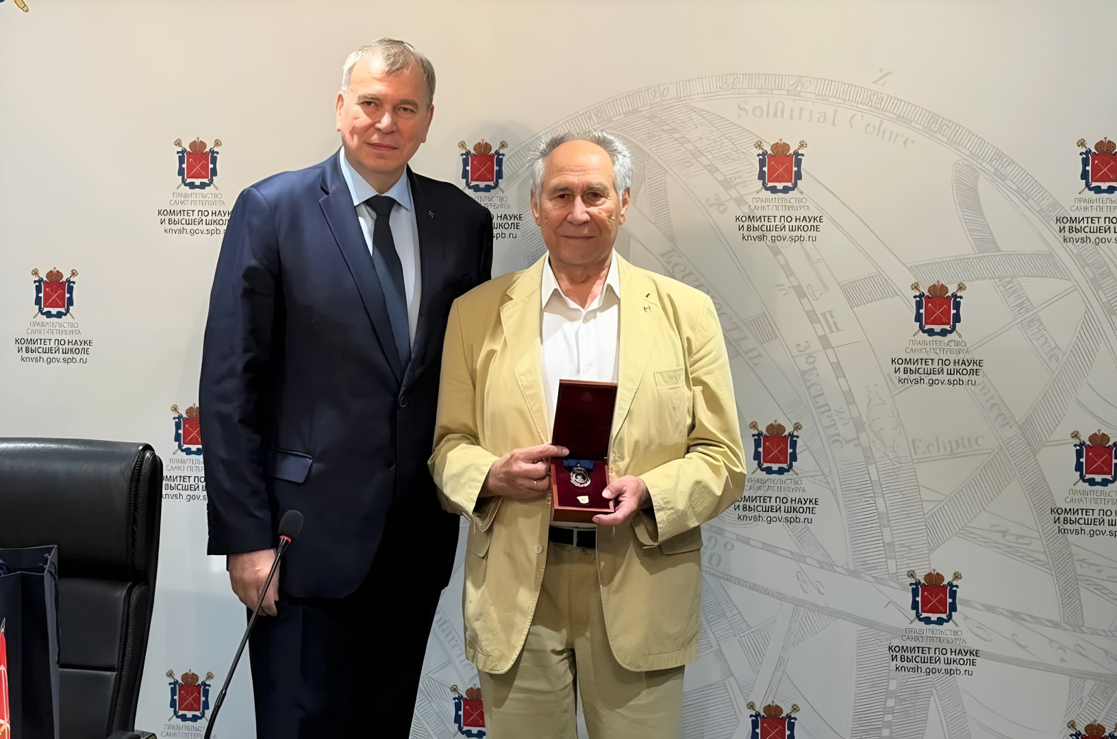 Президент РГПУ им. А. И. Герцена Геннадий Бордовский награжден Почетным знаком «За заслуги перед Петербургом»