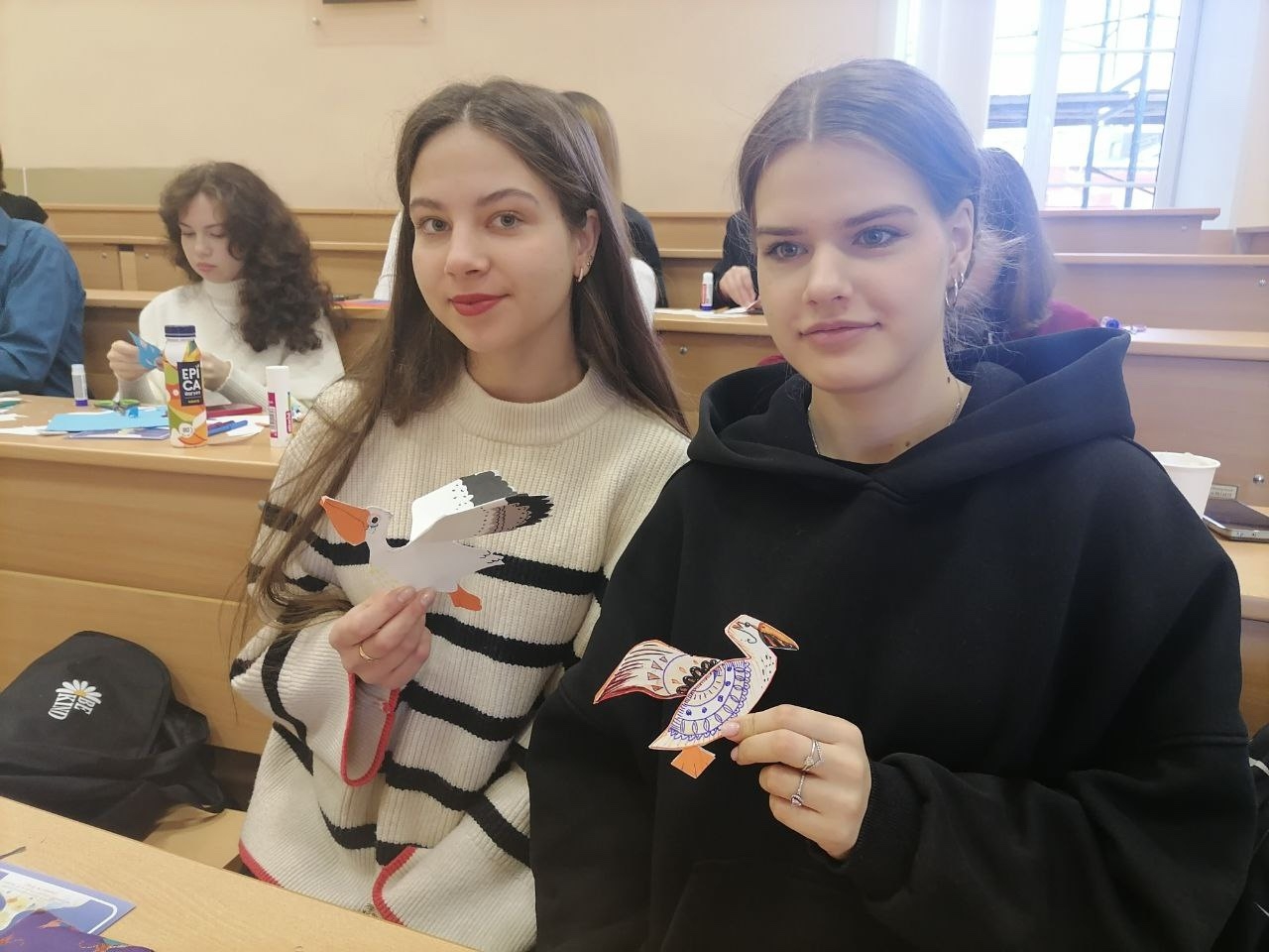 Мастер-класс по бумажному моделированию для студентов Герценовского университета