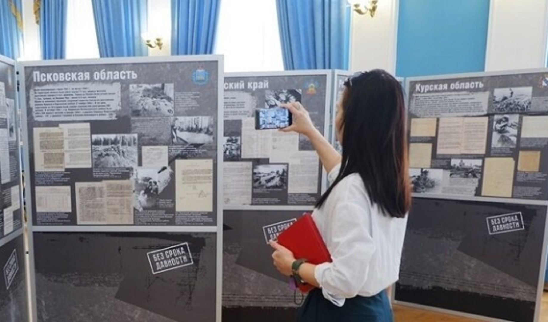 В общественном пространстве Герценовского университета развернется стендовая выставка проекта «Без срока давности»