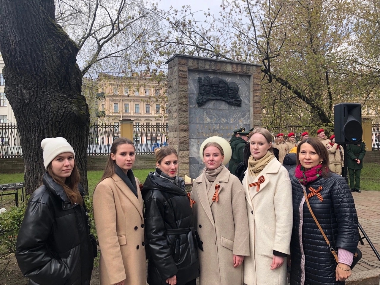 участники торжественной церемонии