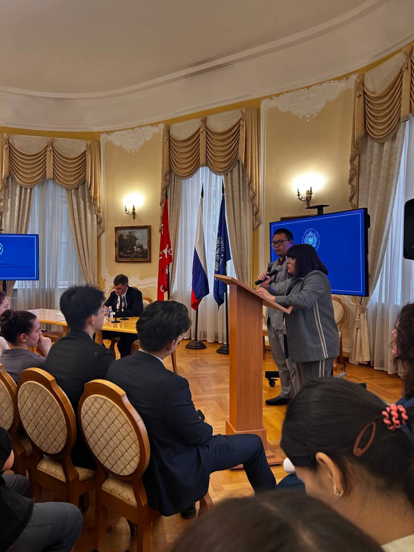 На встрече с ректором