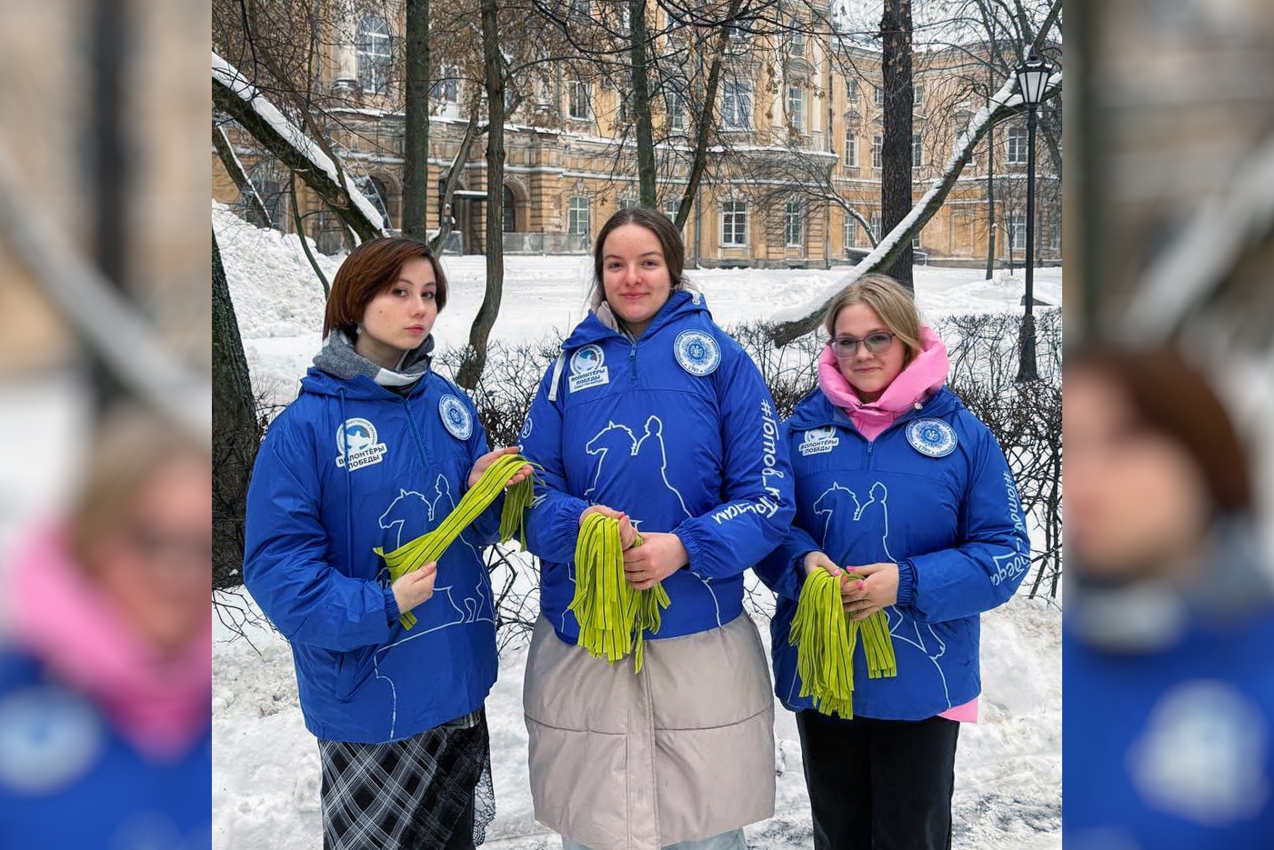 Студенты института присоединились к акции "Лента Ленинградской победы"