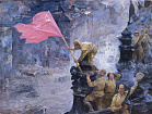 ТАУТИЕВ В.Б. Рейхстаг взят. 1945 год. 2002 г. Холст масло. 150х200.jpg