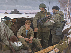 Потогин В.В. В окопе деда. 2023 г. х.м. 150х200.jpg