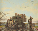 Мокрушин В.А. Летят журавли. 2015 г. х.м. 100х120.jpg