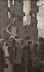 Михайлов А.С. Щи в Берлине. 1982 г. х.м. 155х96.jpg