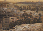 Мокрушин В.А. КШУ с Центральным фронтом. 1943 г. 2023 г. х.м. 80х110.jpg