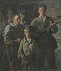 Бут Н.Я. Филиппок из бригады разведки. 1981 г. (ХЭС 1982 г.) х.м. 184x142.jpg