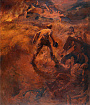 Кривоногов П.А. Поединок (На Курской дуге). 1964 г. х.м. 235х204.jpg