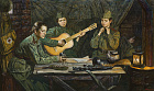 Дроздов А.Ю. В землянке. 2020 г. х.м. 150х250.jpg