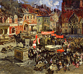 Сибирский В.М. Власть-народу! Венгрия 1945 год. 1978 г. х.м. 140х160.jpg