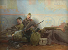 Минеева П.В. Солдатский сон. 2015 г. х.м. 120х160.jpg