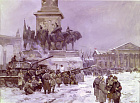 Сибирский В.М. Будапешт освобожден. 1976 г. х.м. 110х150.jpg