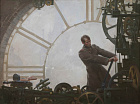 Лебедев И.М. Военное время. 2015 г. х.м. 120х160.jpg