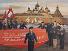 Мокрушин В.А. Полиптих Соловецкие юнги. Будущее флота (часть 3). 2024 г. х.т. 150х200.jpg