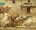 Мокрушин В.А. Станица Красная. Освобождение Крыма. 2015 г. х.м. 100х120.jpg