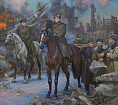 Корнеев Е.А. Маршал Советского Союза Р.Я.Малиновский. Перед наступлением. 2022 г. х.м. 180х200.jpg