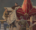Лебедев И.М. Звезды над Москвой. 2022 г. х.м. 110х130.jpg