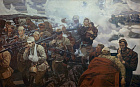 М.И. Самсонов. В боях за Советскую Родину. 1987 г. х.м. 190х300.jpg