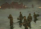 СИБИРСКИЙ А.В. Подвиг связиста на реке Висле 120 х180 х.м. 2019.jpg