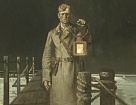 Колупаев Н.В. Комендант переправы. Сталинград. 1942 год. 2012 г. х.м. 140х180.jpg