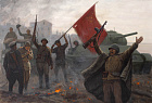 Дареев А.А. Освобождение Петрозаводска. 2024 г. х.м. 70х100.jpg