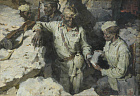 Бут Н.Я. Между атаками. 1965г. х.м.130х187  .jpg