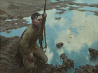 Камынина Е.В. Журавли. 2015 г. х.м. 120х160.jpg